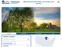 Tablet Screenshot of banningrealestate-mn.com